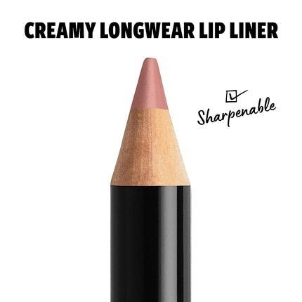 NYX Professional Makeup Slim Lip Pencil Long - Lasting Creamy Lip Liner Nude Pink - Maison des fragrances