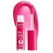 NYX Professional Makeup This Is Milky Gloss 12 Hour Hydration Vegan Mixed Berry Shake Lip Gloss Raspberry Scented - Maison des fragrances