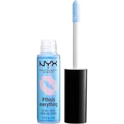 NYX Professional Makeup THISISEVERYTHING LIP OIL Lip Oil 02 Sheer Sky Blue - Maison des fragrances
