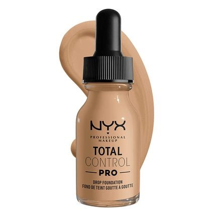 NYX Professional Makeup Total Control Pro Drop Foundation Skin - True Buildable Coverage Buff 10 0.43 Fl Oz - Maison des fragrances