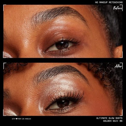 NYX Professional Makeup Ultimate Glow Shots Liquid Eyeshadow with Vitamin C Golden Goji - Maison des fragrances