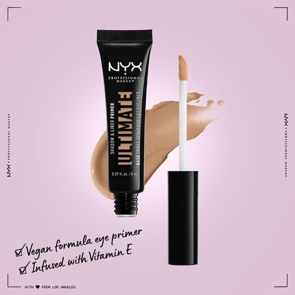 NYX Professional Makeup Ultimate Shadow and Liner Primer with Vitamin E - Medium Deep 03 - Maison des fragrances