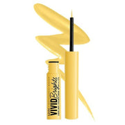 NYX Professional Makeup Vivid Brights Liquid Liner Smear - Resistant Eyeliner Had Me At Yellow 03 - Maison des fragrances