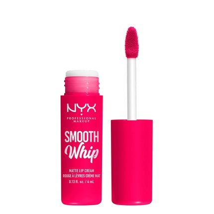 NYX Smooth Whipe Mate Pillow Fight Hot Fuschia 10 Lipstick 4ml - Maison des fragrances