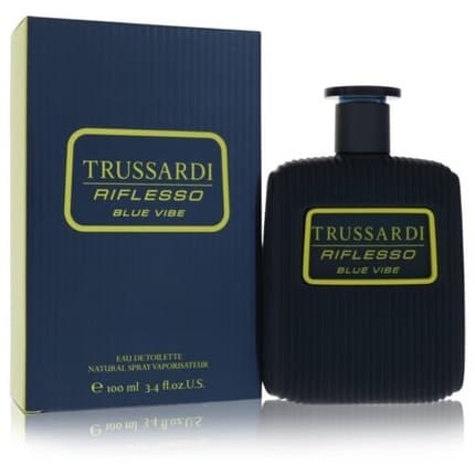 Trussardi Riflesso Blue Vibe Trussardi Eau De Toilette Spray 3.4oz 100ml