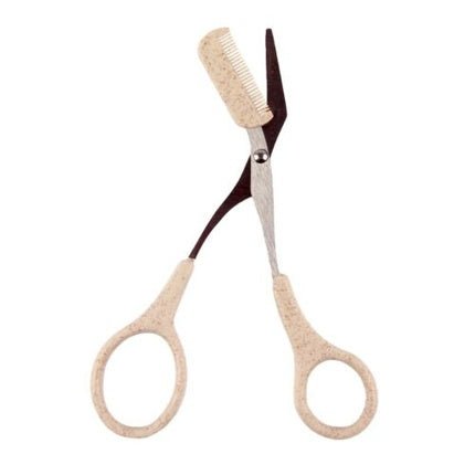 O Mio Bio Biodegradable Eyebrow Scissors with Comb Donegal - Maison des fragrances