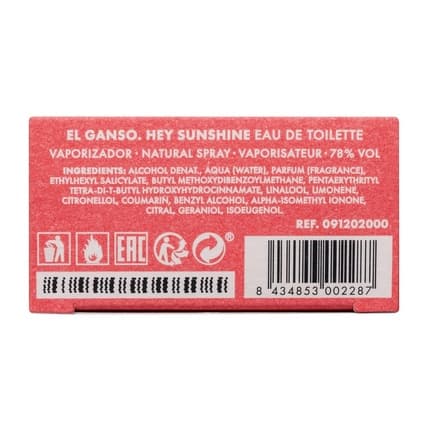 El Ganso Hey Sunshine Eau de Toilette 125 ml
