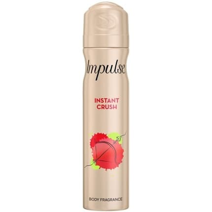 Impulse Instant Crush Body Spray Deodrant 75ml