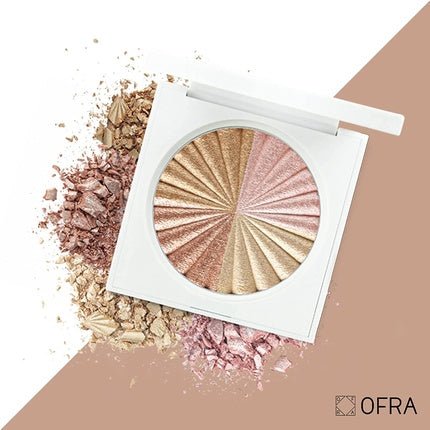 Ofra Cosmetics All of the Lights Highlighter 4 - in - 1 Makeup Palette 10g - Maison des fragrances