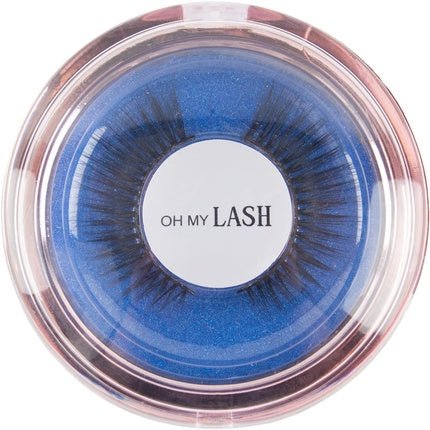 OH MY LASH Black Faux Mink False Strip Eyelashes in Rose Gold Reusable Lashes Case Individual Signature - Maison des fragrances