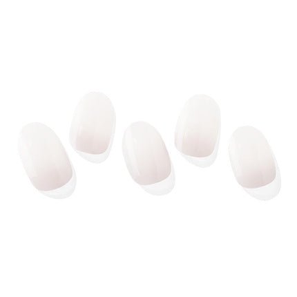 ohora Semi Cured Gel Nail Strips N Veil - Works with Any Nail Lamps Salon - Quality Long Lasting Easy to Apply & Remove - Includes 2 Prep Pads Nail File & Wooden Stick - Maison des fragrances