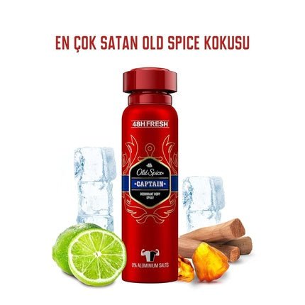 Old Spice Deodorant Captain Déodorant (Déo) Mixte - Maison des fragrances