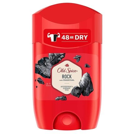 Old Spice Rock Antiperspirant Stick for Men 50ml - 48 Hour Protection Against Strong Sweat - Maison des fragrances