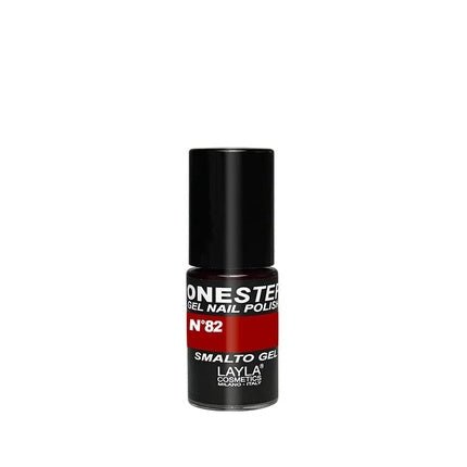 One Step Gel Nail Polish 3 - in - 1 Easy to Apply Long Lasting High Pigmentation 5ml Layla Cosmetics N.082 82 GOBI DESERT - Maison des fragrances