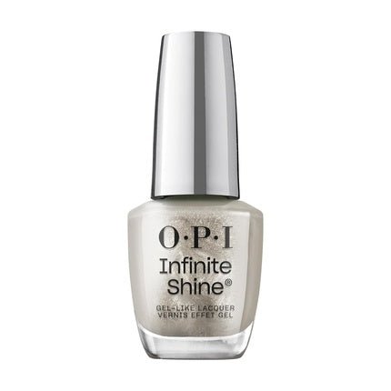 OPI Infinite Shine Long - Wear Bright Metallic Finish Opaque Gray Nail Polish 0.5 fl oz - Maison des fragrances