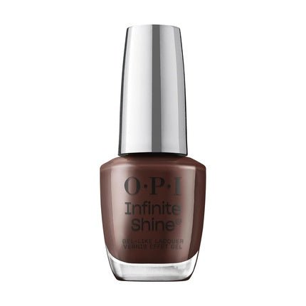 OPI Infinite Shine Long - Wear Dark Crème Finish Opaque Brown Nail Polish 0.5 fl oz - Maison des fragrances