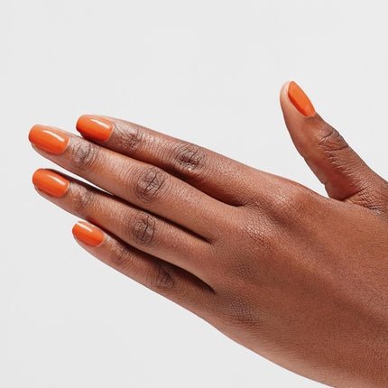 OPI Infinite Shine Long - Wear Dark Crème Finish Opaque Coral Nail Polish 0.5 fl oz - Maison des fragrances