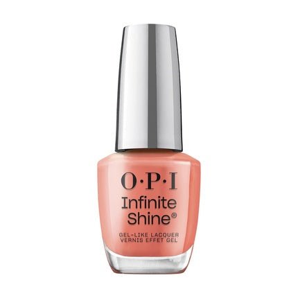 OPI Infinite Shine Long - Wear Dark Crème Finish Sheer Coral Nail Polish 0.5 fl oz - Maison des fragrances