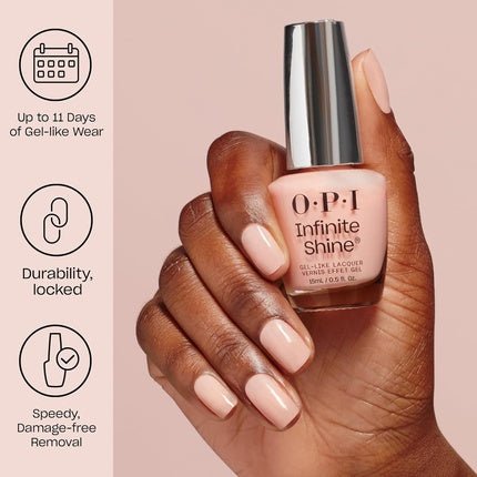 OPI Infinite Shine Long Wear Nail Polish Opaque Creme Metallic Shimmer - Maison des fragrances