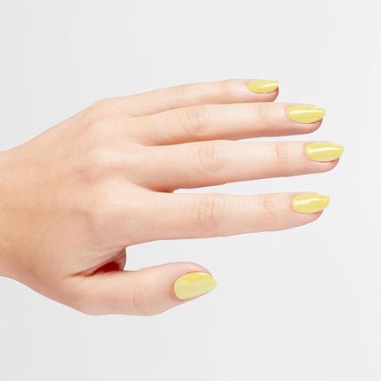 OPI Infinite Shine Long - Wear Soft Crème Finish Opaque Yellow Nail Polish 0.5 fl oz - Maison des fragrances