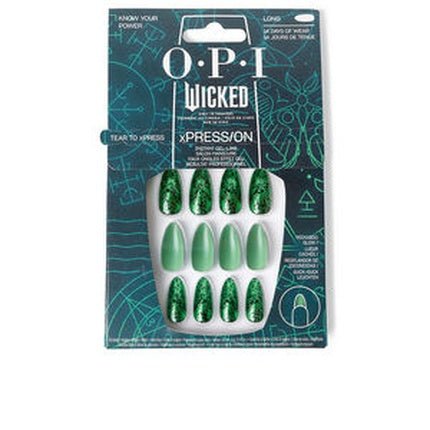 Opi Know Your Power Artificial Nails - Wicked Collection, 30 Count - Maison des fragrances