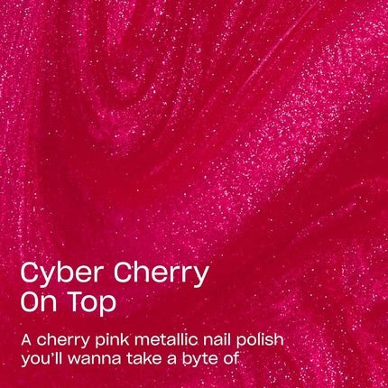 OPI Nail Lacquer Brown Nail Polish Up to 7 Days of Wear Chip Resistant Fast Drying Fall '24 Metallic Mega Mix Collection CD Rom - antic 0.5 fl oz Cyber Cherry on Top - Maison des fragrances