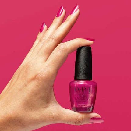 OPI Nail Lacquer Brown Nail Polish Up to 7 Days of Wear Chip Resistant Fast Drying Fall '24 Metallic Mega Mix Collection CD Rom - antic 0.5 fl oz Cyber Cherry on Top - Maison des fragrances