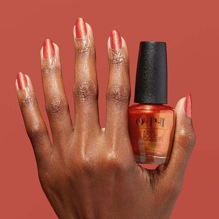 OPI Nail Lacquer Brown Nail Polish Up to 7 Days of Wear Chip Resistant Fast Drying Fall '24 Metallic Mega Mix Collection CD Rom - antic 0.5 fl oz Liquid Fire - Maison des fragrances