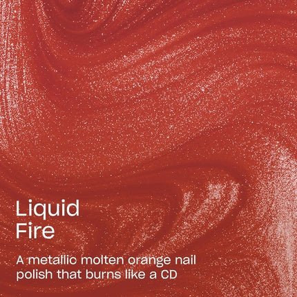 OPI Nail Lacquer Brown Nail Polish Up to 7 Days of Wear Chip Resistant Fast Drying Fall '24 Metallic Mega Mix Collection CD Rom - antic 0.5 fl oz Liquid Fire - Maison des fragrances