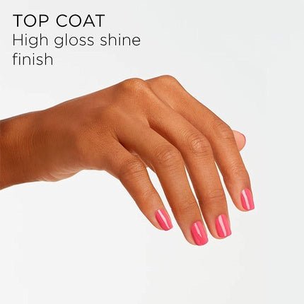 OPI Nail Polish Lacquer Top Coat T30 15ml - Maison des fragrances