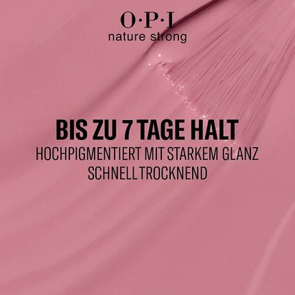 OPI Nature Strong Nail Polish For What It's Earth - Long - Lasting Vegan Formula with Natural Ingredients - Pink - Maison des fragrances