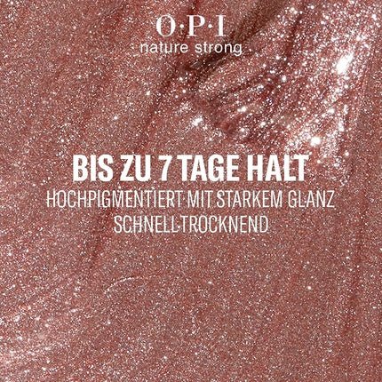 Opi Nature Strong Nail Polish - Intentions Are Rose Gold 15ml - Maison des fragrances