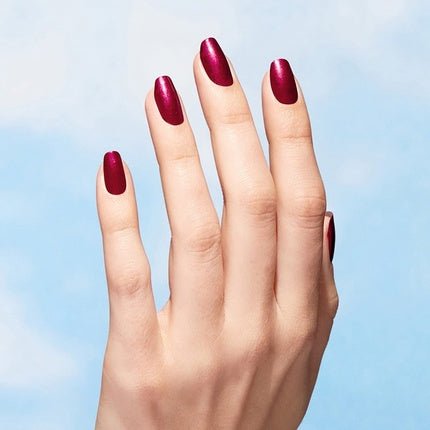 OPI Nature Strong Nail Polish Quick Dry Vegan Long - Lasting Red Shades Raisin Your Voice - Maison des fragrances
