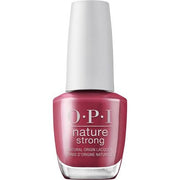 OPI Nature Strong Nail Polish Quick Dry Vegan Nail Varnish with Long - Lasting Results Red Shades Give a Garnet - Maison des fragrances
