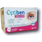 Optiben Dual Use Eye Cleansing Wipes 28 Units - Maison des fragrances