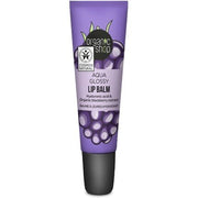 Organic Shop Aqua Glossy Lip Balm Hyaluron Therapy with Hyaluronic Acid and Blackberry Extract 10ml - Maison des fragrances