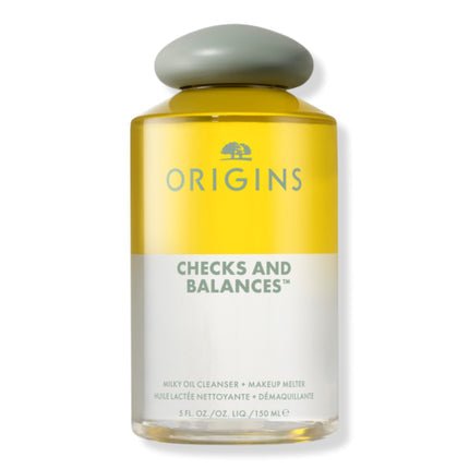 Origins Checks and Balances Milky Oil Cleanser & Makeup Melter 5 oz Full Size - Maison des fragrances
