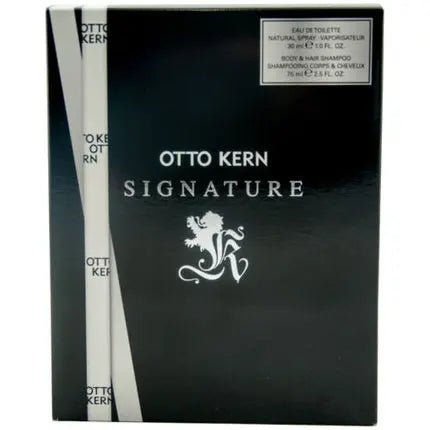 Otto Kern Signature Gift Set 2024 Homme 30ml Eau de toilette Spray + 75ml Shower Gel - Maison des fragrances