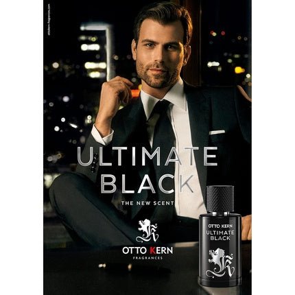 Otto Kern Ultimate Black Eau De Toilette - Elegant Oriental Masculine - Maison des fragrances