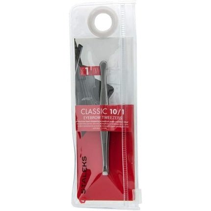 P - 01 Eyebrow Tweezers with PVC Protective Case Total Length 9cm - Maison des fragrances