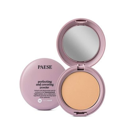 Paese Cosmetics Nanorevit 06 Honey Perfecting and Covering Powder Mattifying 9g - Maison des fragrances