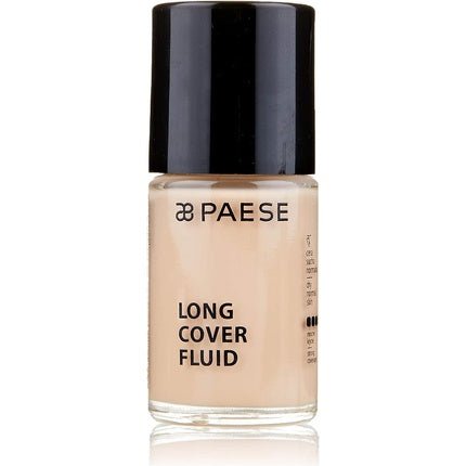Paese Long Cover Fluid Concealer With Extended Durability 01 Light Beige 30ml - Maison des fragrances