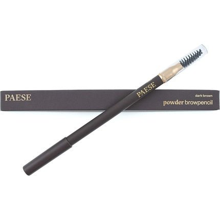 Paese Powder Brow Pencil In Dark Brown, 1.19g - Maison des fragrances