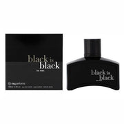 Parfums De France Parfum de France Black is Black Eau de Toilette (EDT) Homme 100ml - Maison des fragrances