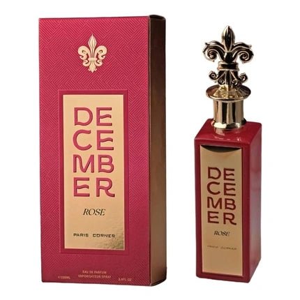 Paris Corner December Rose Eau de Parfum (EDP) Mixte 100ml - Maison des fragrances