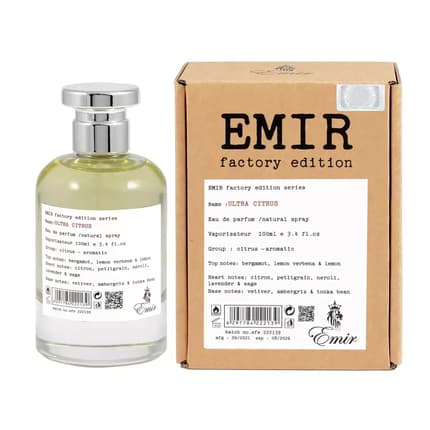 Paris Corner Emir Ultra Citrus Eau de Parfum (EDP) Mixte 100ml - Maison des fragrances
