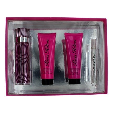 Paris Hilton by Paris Hilton 4 Piece Gift Set for Women with Travel Spray - Maison des fragrances