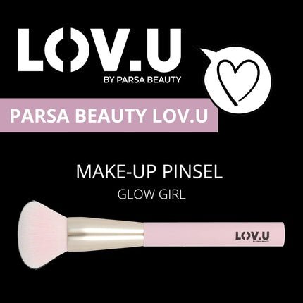 PARSA Beauty LOV.U Makeup Brush for Applying Makeup in Round Brush Shape - Foundation Brush - Makeup Brush - Foundation Brush - Maison des fragrances