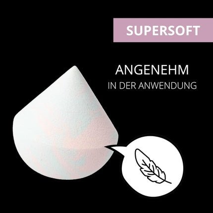 PARSA Beauty LOV.U Precision Makeup Blender Beautyblender for Dark Circles Redness and Imperfections Beauty Sponge Makeup Egg Blender Sponge - Maison des fragrances
