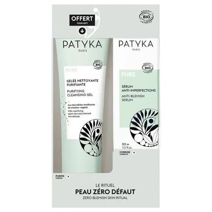 Patyka Anti - Imperfections Serum 30ml & Cleansing Gel 150ml - Pack of 2 - Maison des fragrances